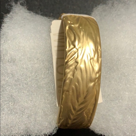 Dune and Willow Gold Plated over SS Cuff Bracelet - Picture 6 of 6